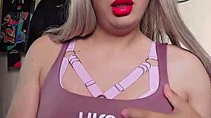 Beautiful Pink Latina Transsexual With Juicy Curves