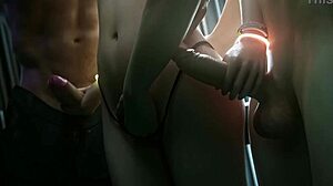 Creampie Anal Cumshot Fills Our Hot Tifa