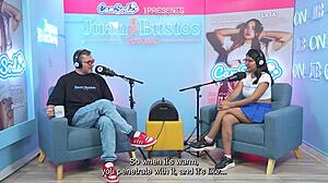 Mexican Latina rides sybian machine bares wet secrets