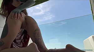 wanna see me finger my tight asshole until i cum hard outdoors full vid