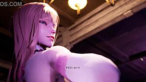 M-shaped male endures intense anal licking training before explosive orgasm release