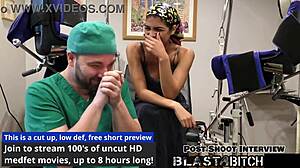 Maya fierce slurps cock before pussy cum blast!