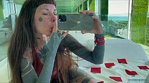 wanna see me finger my tight asshole until i cum hard outdoors full vid