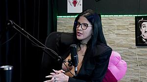 Leticia Braga's Epic Blowjob Demo After Faking Orgasms and Triple Kisses on Sheer Red!