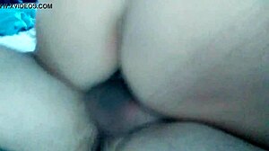 morning creampie fills shaved wife pussy deep