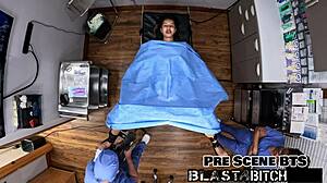 aria nicole backstage nurse sucks doctor cock pussy blasted pov hospital