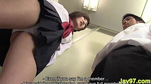 what's a young japanese teen hiding in amateur clips?