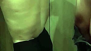 Quick kitchen fuck with hot milf suegra ends in creampie