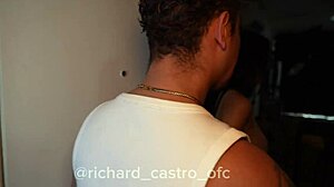 Old Cuck Watches Big Cock Arrombar Wife's Ass!