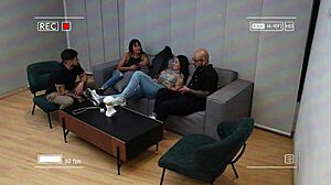 Colombian friend's girlfriend, feel my cock during her workout fuck?