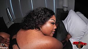 this bbw beauty handles that huge bbc like a total pro