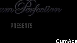 Nasty Babe Swallows Massive Facial Cumshot Load