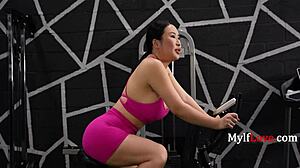 suki sin's massive tits ass gym pounding chat