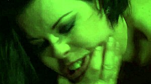 Bound babe spanked hard before rough maledom facial blast