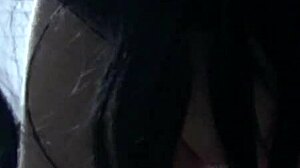 Big tits french wife dirty talks cuckold fuck!