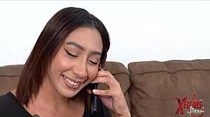 Delivery Guy's Huge Cock Ruins Boss's Wife Curvy Pussy