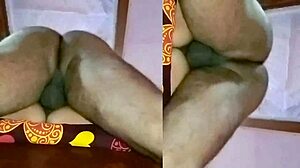 Indian newlyweds midnight sex tease