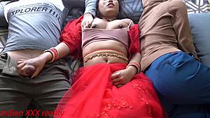 Desi Indian Step Mom Fucks Step Son In Hindi With Dirty Talk And Creampie