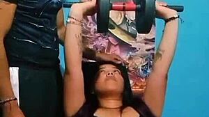 Fitness Hermanastra Fucked Hard Gym Taboo Style!