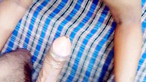 Indian girl's first anal doggy tears her open