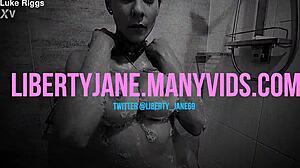 Liberty Jane's Dildo Ride Explodes in Huge Orgasm!