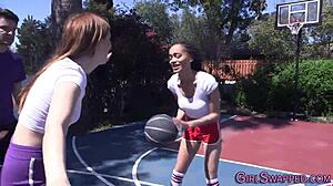 wanna see interracial taboo group fingering cum play?