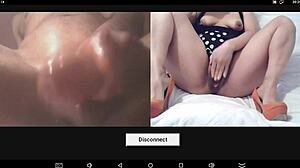 milf puttta's bottle cumshot tribute sprays her huge tits