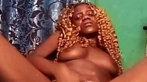 Tiny Black Teen Fingers Squirting Pussy Deep Masturbating Hardcore