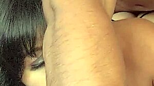 Petite colombian milf rides cock with wild orgasmic bounces