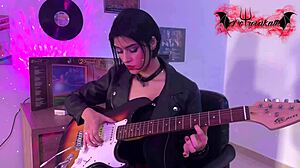 nana's cosplay throat stuffed riding thick cock deep