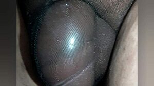 My underwear strains over throbbing monster asian cock