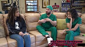 Ever seen a shaved asian pussy spread wide backstage like Mara Luv's?