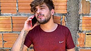 my neighbor makes me sit bareback on his juicy cock