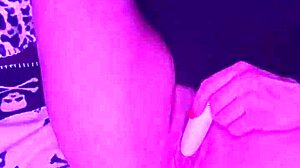 Dirty Goth Milf Raven's Tight Pussy Stuffed with Dildo