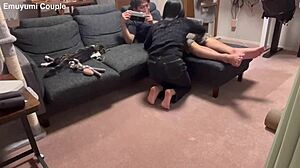 real couple's loving creampie sex hidden cam bliss