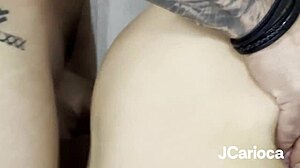 Surprise Santa Mommy Sucks Cock in Lingerie for Christmas Cum!