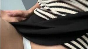 Does my hot roommate fuck my latina ass good in the hallway?