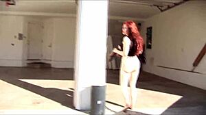 mae victoria hunts big cock in interracial cougar cumshot facial