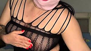 wanna see this masked cutie slam her pussy harder?