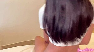 colombian teen milf takes big cock creampie from friend