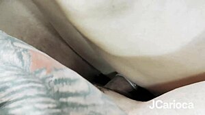 Surprise Santa Mommy Sucks Cock in Lingerie for Christmas Cum!