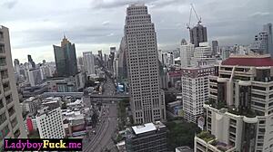 Slender asian ladyboy shemale assfucked pov by thick cock