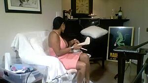 Maxine X Rides Sybian Dildo Machine Solo Hard!