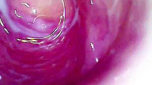 Watch my juicy pussy squeeze this dildo till i cum