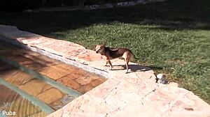 vanessa cage's backstage teen ass and tits reveal