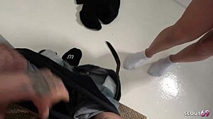 slim african german teen seduces stepdad for rough pov cheating fuck