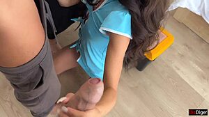 Called one repairman but got gangbanged hard by three rough studs!