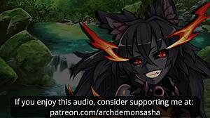 hellhound girl dominates you completely in r-18 asmr?