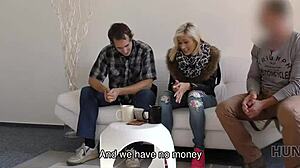 Ria Sunn's Wedding Cash Fuck: Petite Bride vs Old Lover?