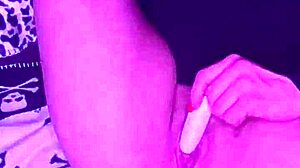 Dirty Goth Milf Raven's Tight Pussy Stuffed with Dildo